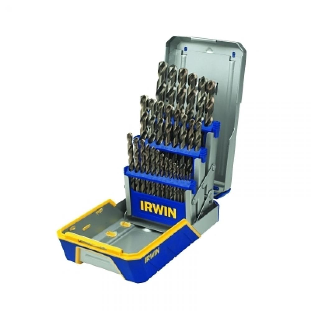 Irwin 29-pc Cobalt M-35 Metal Index Drill Bit Sets