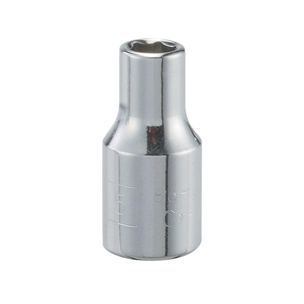 STANLEY 1/4&#34; Drive 6Pt Socket - 5 Mm