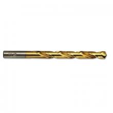 STANLEY 63716 - Irwin Titanium Nitride Coated High Speed Steel Fractional Straight Shank Jobber Length Drill Bits