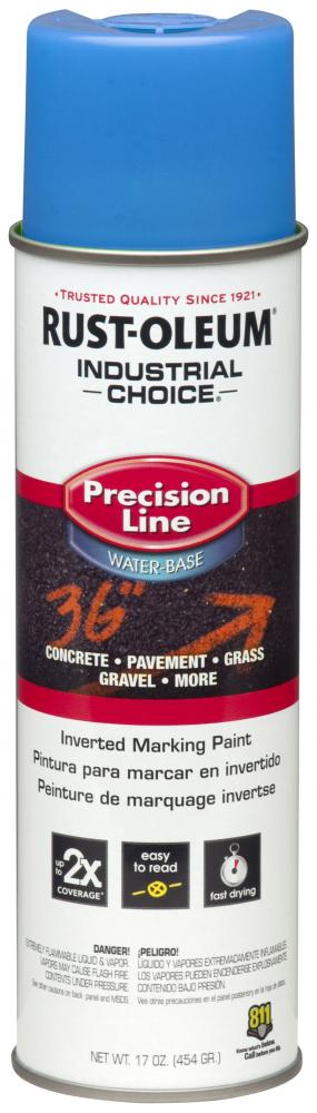 Rust-Oleum Industrial Choice M1800 System Water-Based Precision Line Inverted Marking Paint Fluoresc