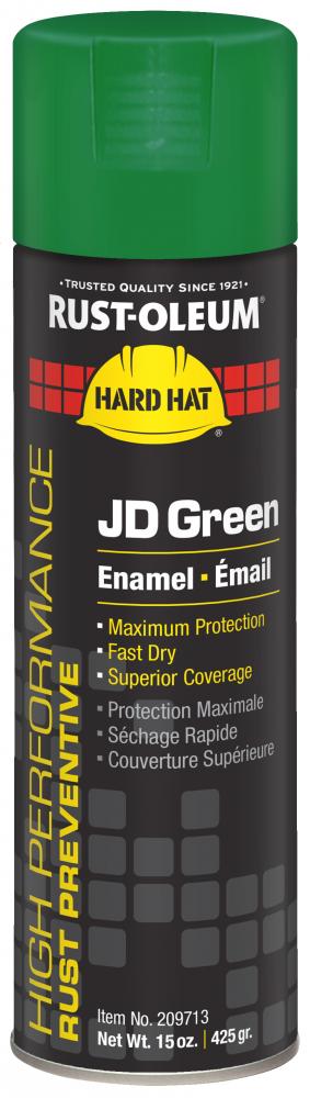 Rust-Oleum Hard Hat High Performance V2100 System Rust Preventive Enamel Farm Equipment Spray Paint,