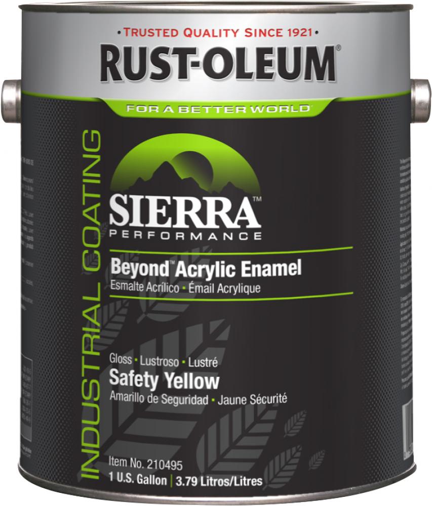 Rust-Oleum Sierra Beyond Acrylic Safety Yellow, 1 Gallon