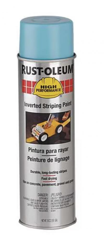 Rust-Oleum High Performance 2300 System Inverted Striping Paint, Blue, 18 oz