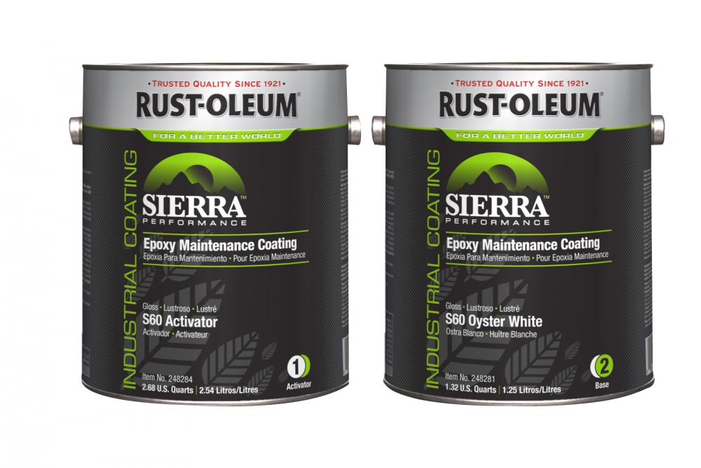 Rust-Oleum Sierra S60 Epoxy Oyster White 1 Gallon Kit, Kit