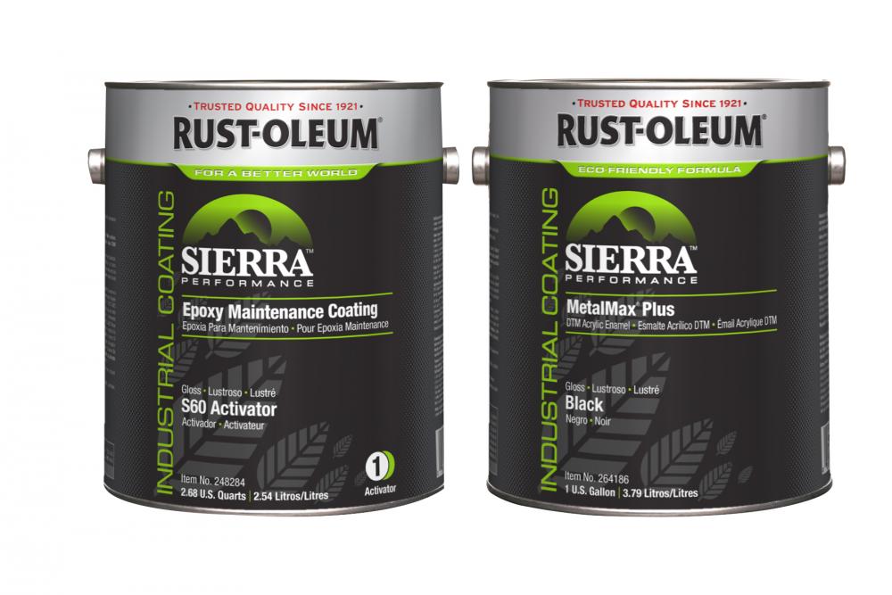 Rust-Oleum Sierra S60 Epoxy Gloss Black 1 Gallon Kit, Kit