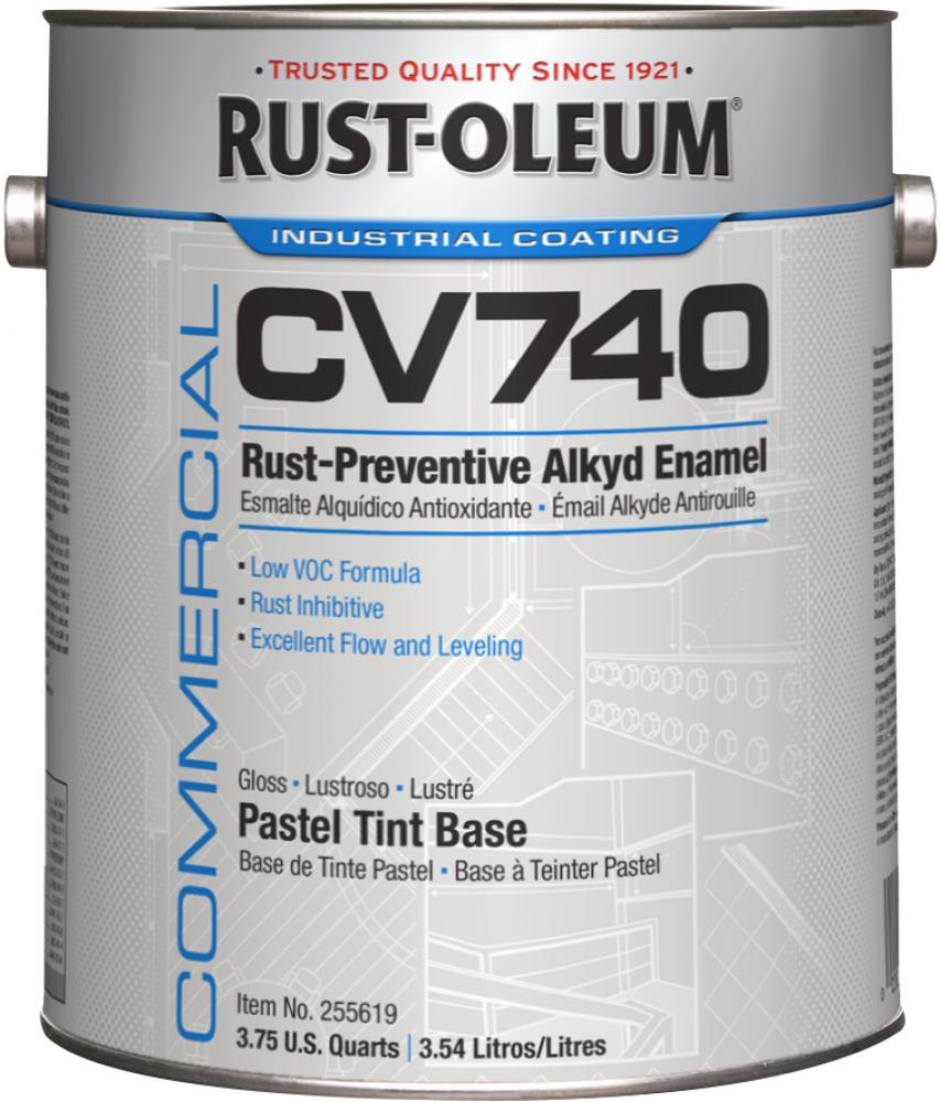 Rust-Oleum Commercial CV740 Gloss Pastel Tint Base, 1 Gallon