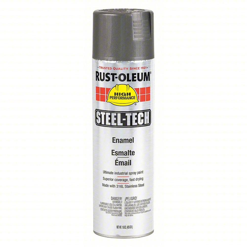 Rust-Oleum High Performance Steel-Tech Stainless Steel Coating Spray Paint, 15 oz