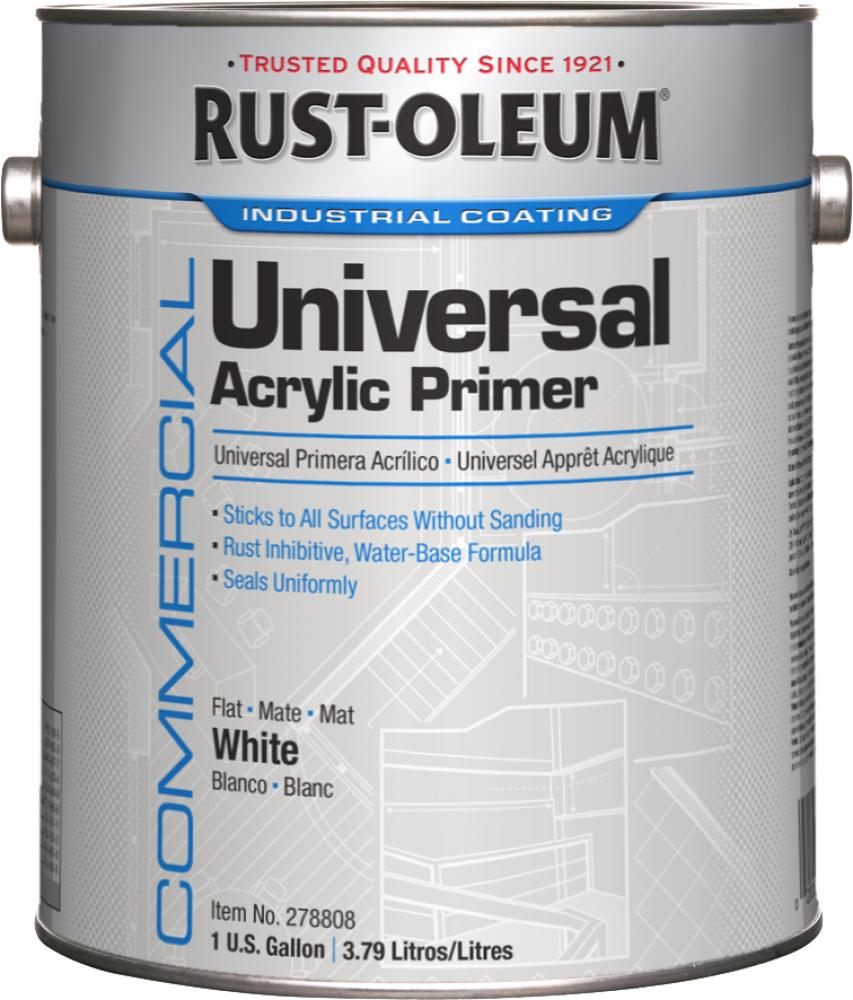 Rust-Oleum Commercial Universal Acrylic Primer White, 1 Gallon