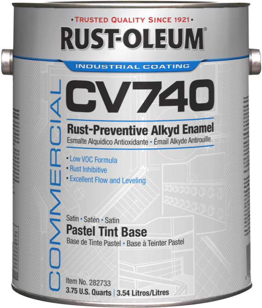 Rust-Oleum Commercial CV740 Satin Pastel Tint Base, 1 Gallon