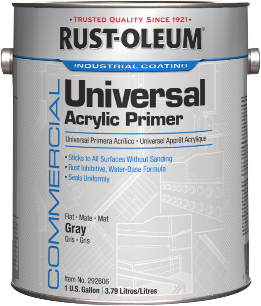 Rust-Oleum Commercial Universal Acrylic Primer Gray Primer, 1 Gallon