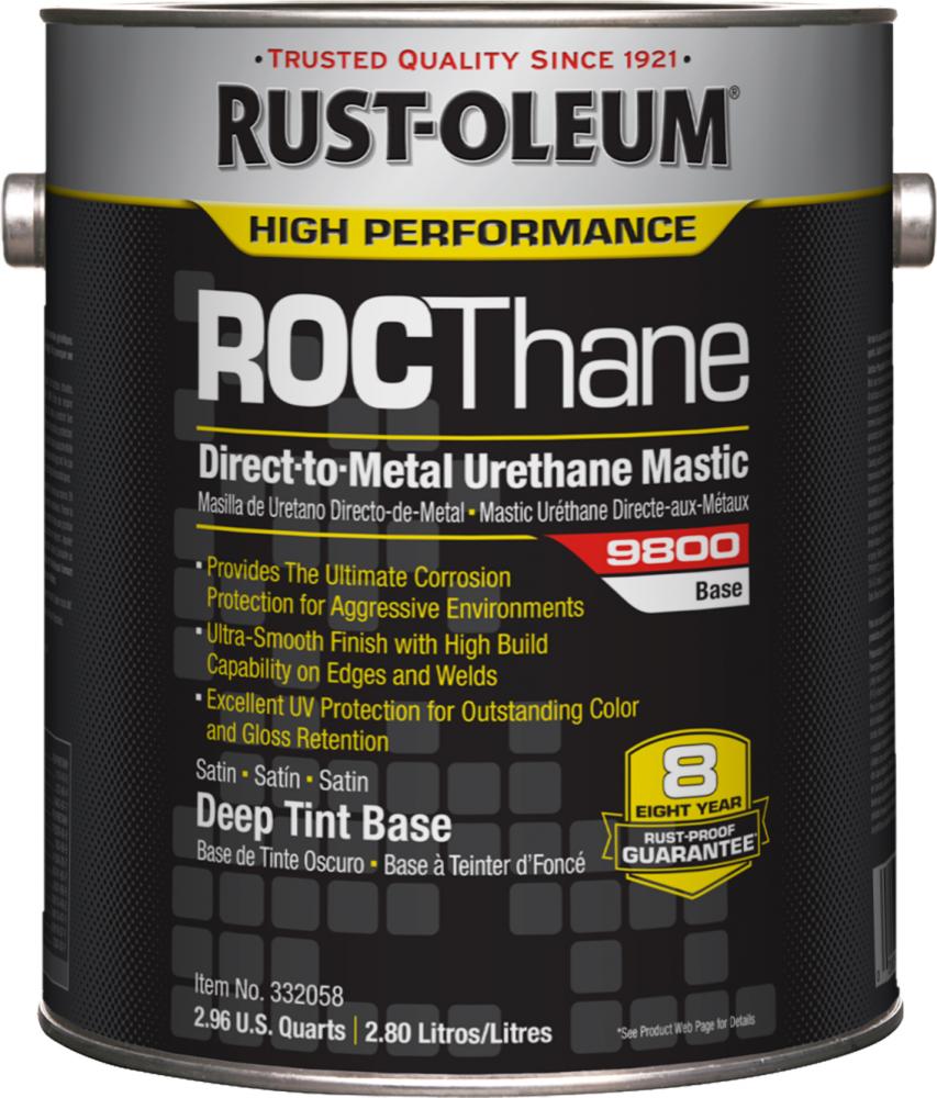 Rust-Oleum High Performance ROCThane 9800 Deep Tint Base, 1 Gallon