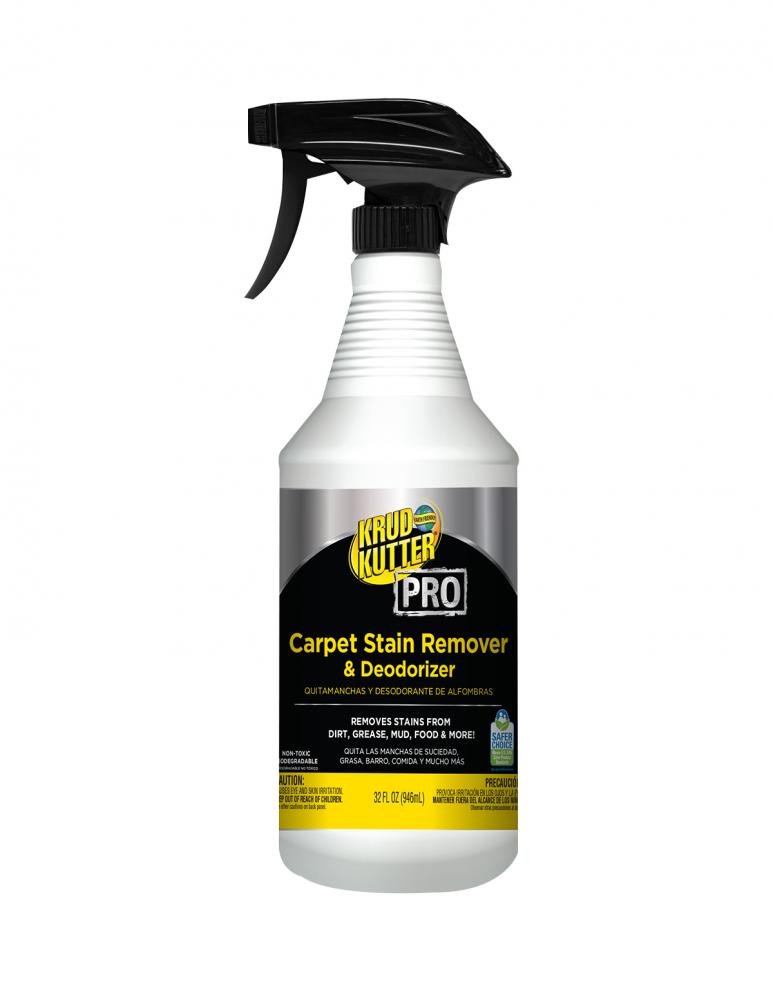 Krud Kutter Pro Carpet Stain Remover Plus Deodorizer, 32 oz
