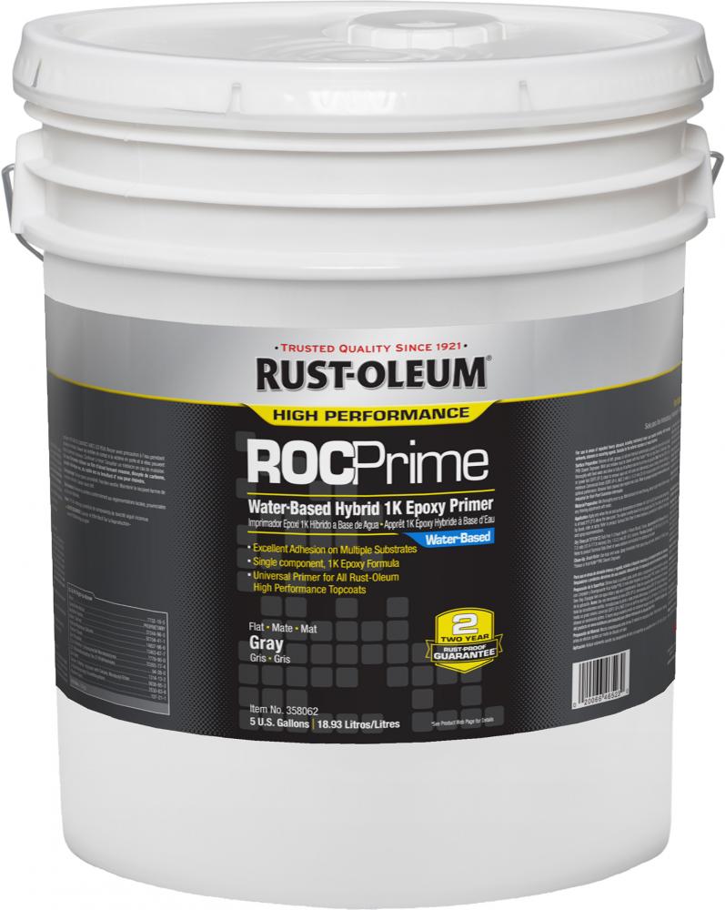 Rust-Oleum High Performance ROCPrime Gray, 5 Gallon