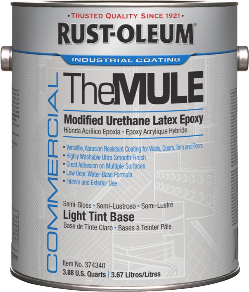 Rust-Oleum Commercial The MULE Light Tint Base - Coming Soon, 1 Gallon