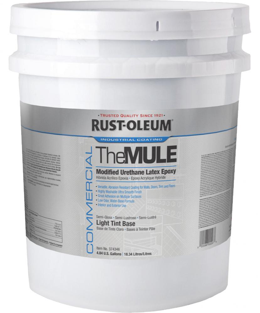 Rust-Oleum Commercial The MULE Light Tint Base - Coming Soon, 5 Gallon