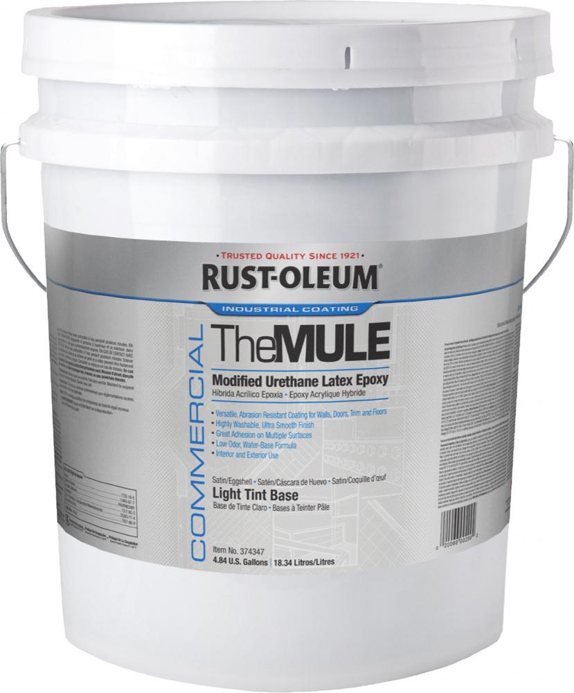 Rust-Oleum Commercial The MULE Light Tint Base - Coming Soon, 5 Gallon