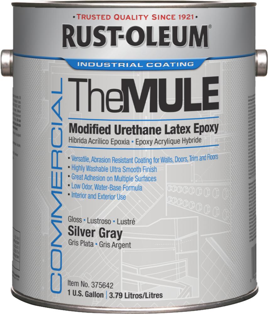 Rust-Oleum Commercial The MULE Silver Gray - Available Now, 1 Gallon