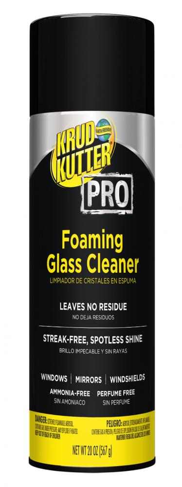Krud Kutter Pro Foaming Glass Cleaner Aerosol, 20 oz