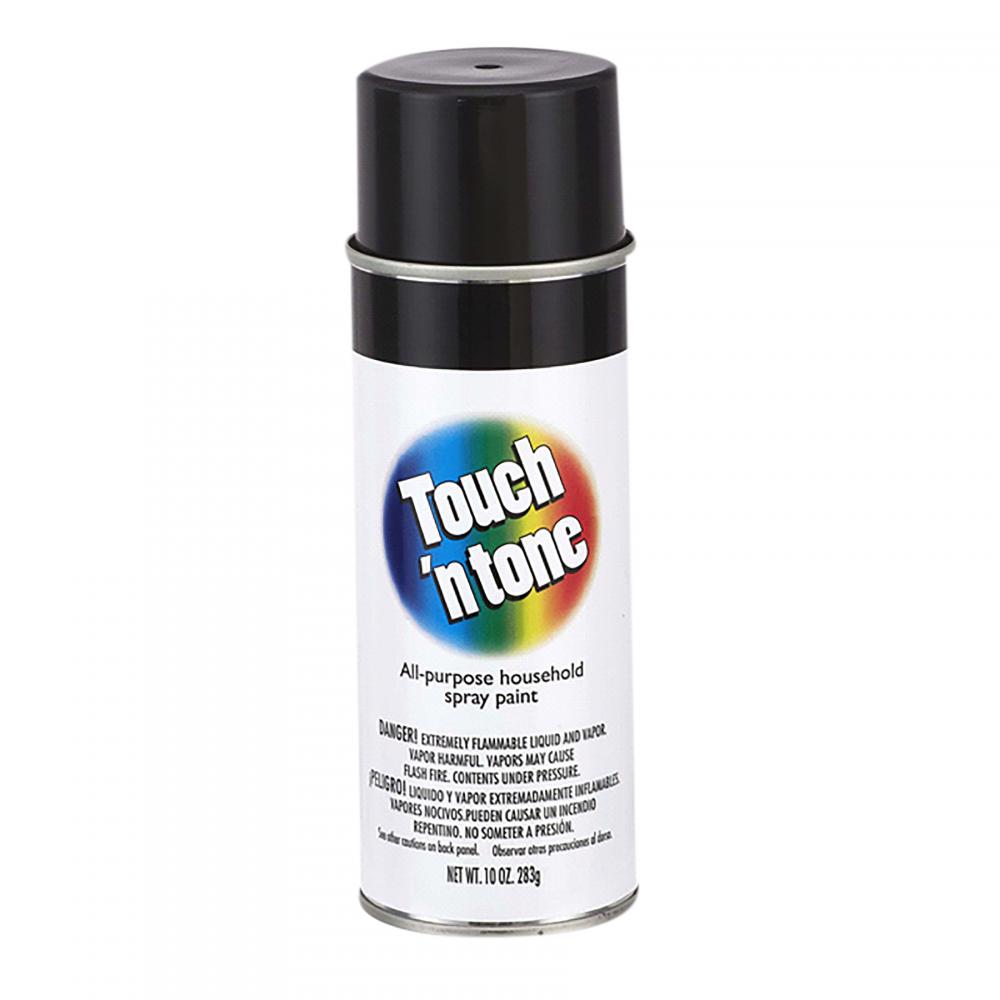 Rust-Oleum Touch &#39;n Tone Gloss Black, 10 Oz. Spray