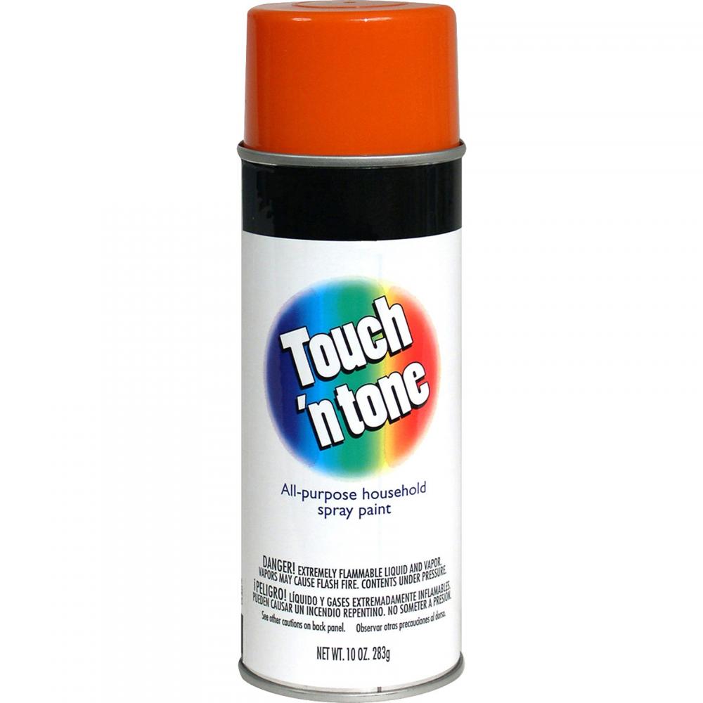 Rust-Oleum Touch &#39;n Tone Gloss Orange, 10 Oz. Spray