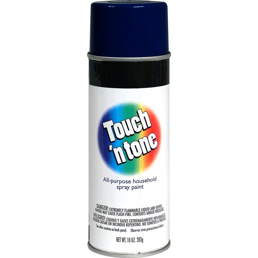Rust-Oleum Touch &#39;n Tone Gloss Dark Blue, 10 Oz. Spray