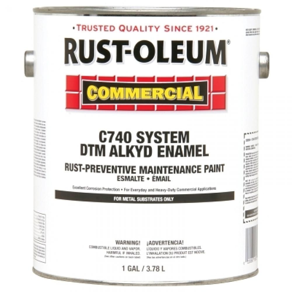 Rust-Oleum Commercial C740 System <400 VOC DTM Alkyd Enamel Rust-Preventive Maintenance Paints