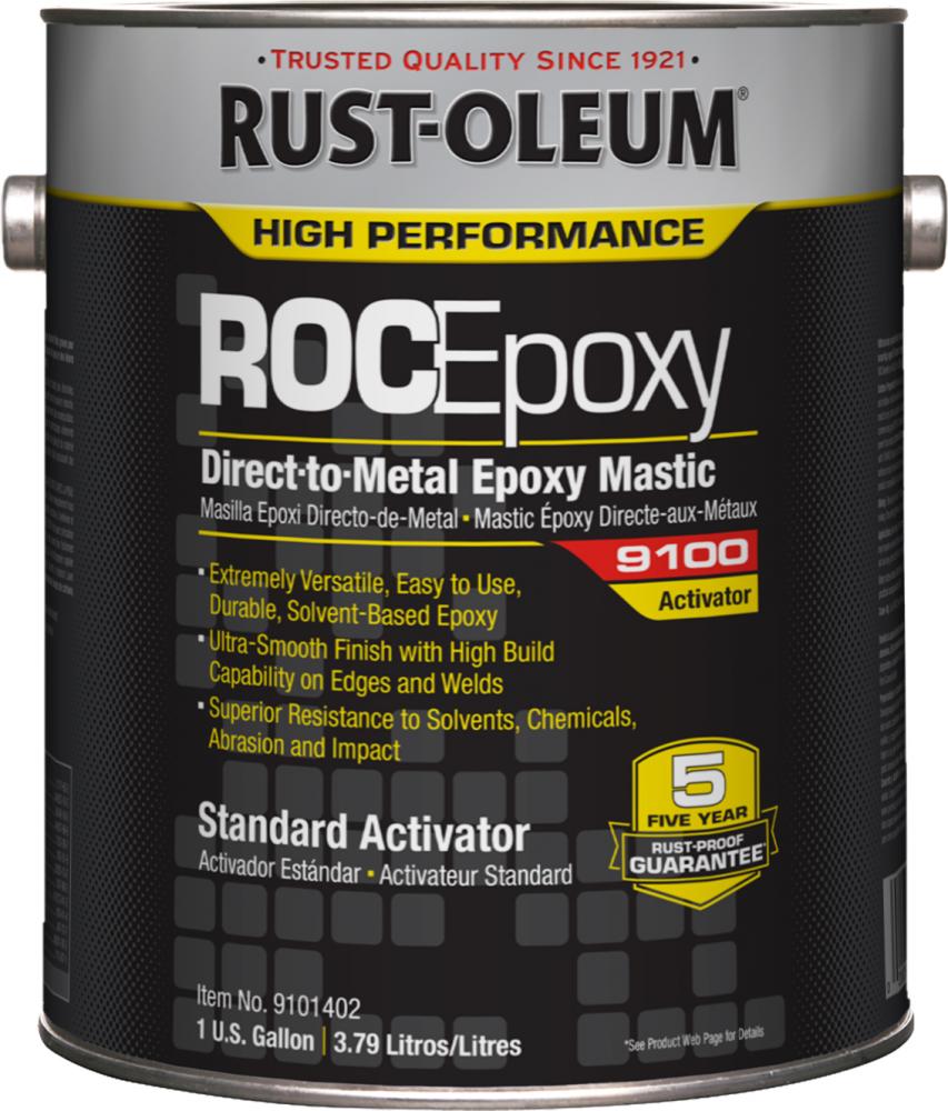 Rust-Oleum High Performance 9100 System DTM Epoxy Mastic Paint, Standard Gloss Activator (<340 VOC g