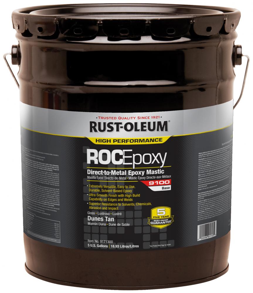 Rust-Oleum High Performance ROCEpoxy 9100 Dunes Tan, 5 Gallon