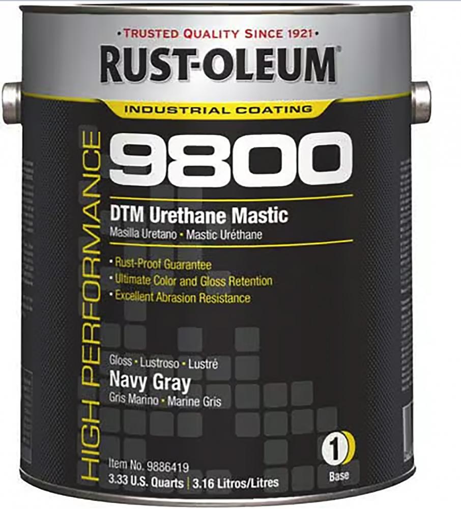Rust-Oleum High Performance ROCThane 9800 Navy Gray, 1 Gallon