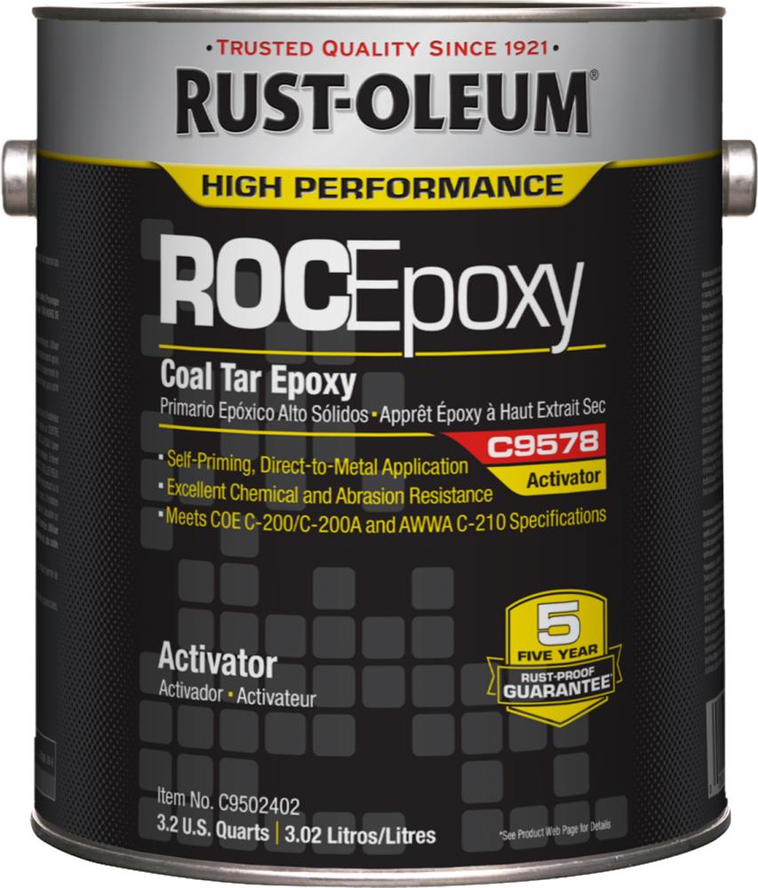 Rust-Oleum High Performance ROCEpoxy C9578 Coal Tar Activator, 1 Gallon