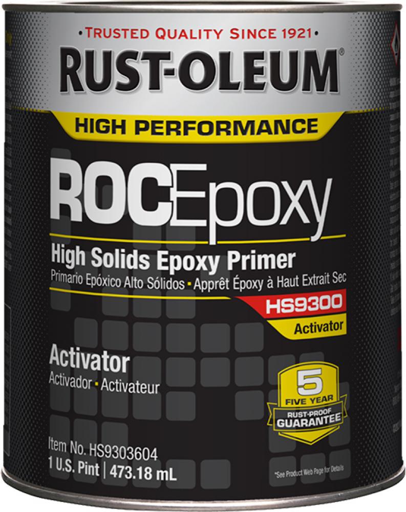 Rust-Oleum High Performance ROCEpoxy 9300 High Solids Primer Activator, 1 Pint