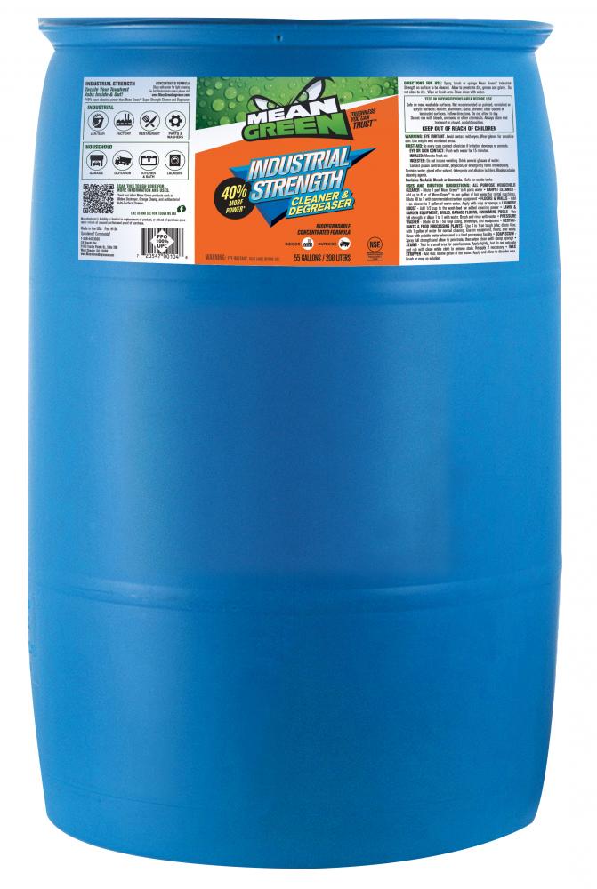 Mean Green Industrial Strength Cleaner and Degreaser, 55 gallon