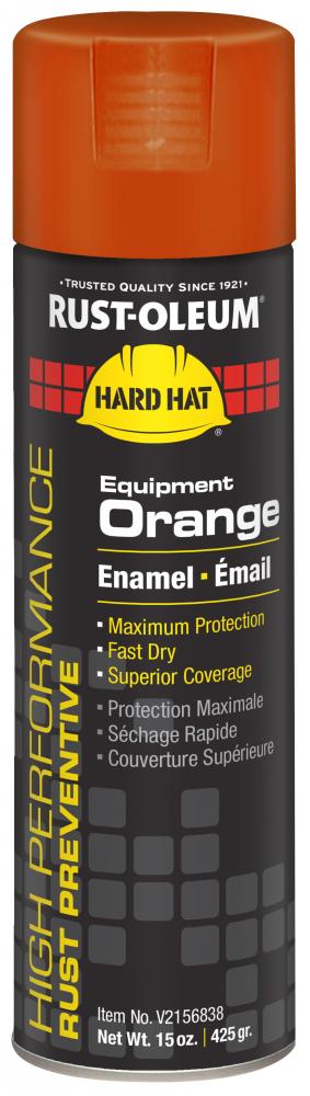 Rust-Oleum High Performance V2100 System Rust Preventive Enamel Spray Paint Gloss Equipment Orange 1