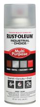 Rust-Oleum Industrial 1610830 - Rust-Oleum Industrial Choice 1600 System Multi-Purpose Enamel Spray Paint, Gloss Crystal Clear, 12 o