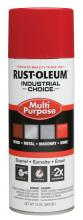 Rust-Oleum Industrial 1660830 - Rust-Oleum Industrial Choice 1600 System Multi-Purpose Enamel Spray Paint, Gloss Safety Red, 12 oz