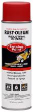 Rust-Oleum Industrial 1665838 - Rust-Oleum Industrial Choice S1600 System Inverted Striping Paint, Red, 18 oz