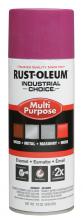 Rust-Oleum Industrial 1670830 - Rust-Oleum Industrial Choice 1600 System Multi-Purpose Enamel Spray Paint, Gloss Safety Purple, 12 o