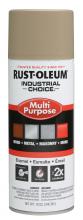 Rust-Oleum Industrial 1671830 - Rust-Oleum Industrial Choice 1600 System Multi-Purpose Enamel Spray Paint, Gloss Beige, 12 oz