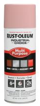 Rust-Oleum Industrial 202216 - Rust-Oleum Industrial Choice 1600 System Multi-Purpose Enamel Spray Paint, Gloss Dusty Pink, 12 oz