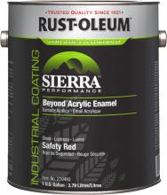 Rust-Oleum Industrial 210493 - Rust-Oleum Sierra Beyond Acrylic Safety Red, 1 Gallon