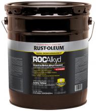 Rust-Oleum Industrial 245480 - Rust-Oleum High Performance V7400 System 340 VOC DTM Alkyd Enamel Paint, High Gloss Safety Yellow, 5