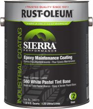Rust-Oleum Industrial 248273 - Rust-Oleum Sierra S60 Epoxy Gloss White Pastel Base, 1 Gallon