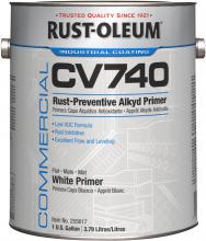 Rust-Oleum Industrial 255617 - Rust-Oleum Commercial CV740 Flat White Primer, 1 Gallon