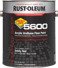 Rust-Oleum Industrial 261115 - Rust-Oleum Concrete Saver 5600 Acrylic Urethane Safety Red, 1 Gallon