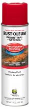 Rust-Oleum Industrial 264696 - Rust-Oleum Industrial Choice M1400 System Water-Based Construction Marking Paint, Safety Red, 17 oz