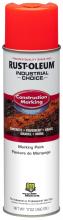 Rust-Oleum Industrial 264699 - Rust-Oleum Industrial Choice M1400 System Water-Based Construction Marking Paint, Fluorescent Red-Or