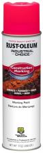 Rust-Oleum Industrial 264702 - Rust-Oleum Industrial Choice M1400 System Water-Based Construction Marking Paint, Fluorescent Pink, 