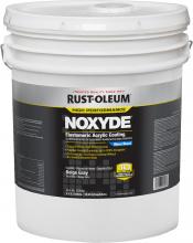 Rust-Oleum Industrial 283088 - Noxyde Elastomeric Acrylic Coating, Beige Gray, 5 Gal