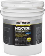 Rust-Oleum Industrial 283091 - Noxyde Elastomeric Acrylic Coating, Black, 5 Gal
