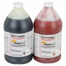 Rust-Oleum Industrial 284595 - Rust-Oleum Concrete Saver Instapatch Tile Red, 1 Gallon Kit